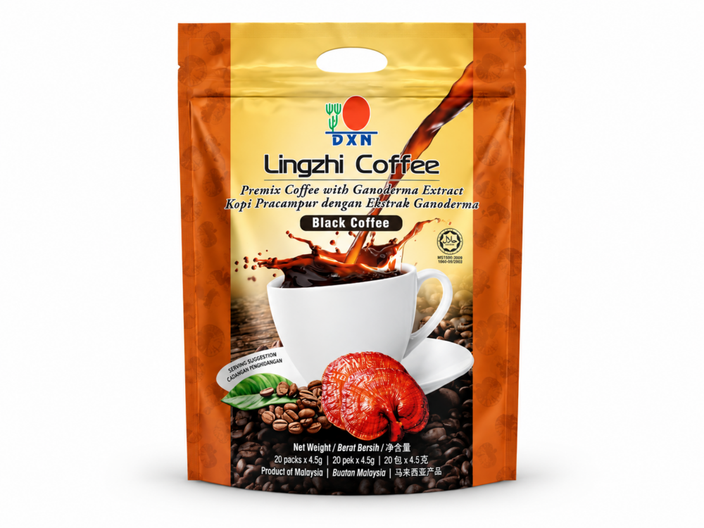 Black Coffee Lingzhi 2 in 1 Coffee