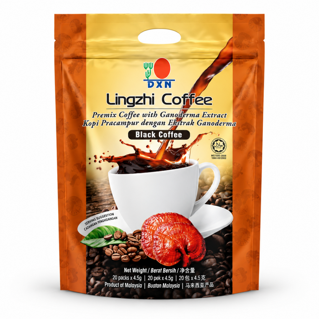Black Coffee Lingzhi 2 in 1 Coffee